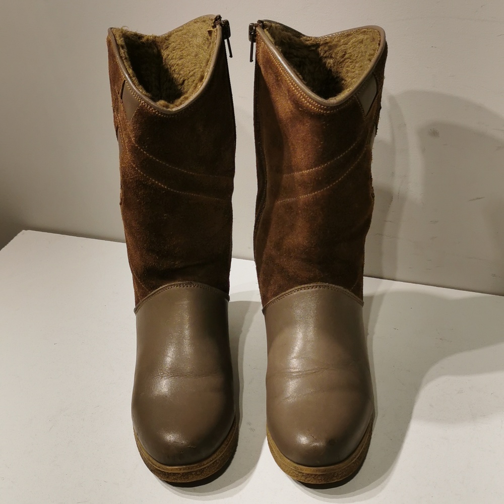 Pajar Women's Suede Shearling Lining Boots